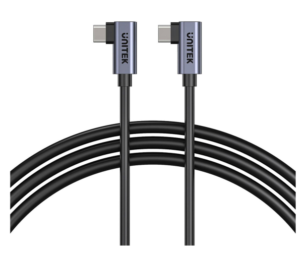 UNITEK kątowy podwójny USB-C 1m C14147ABK01-1M - 1455225 - zdjęcie